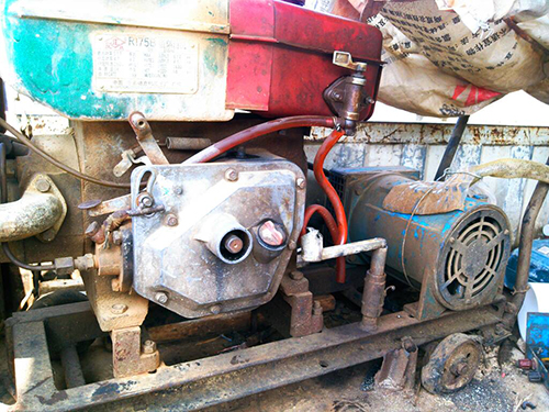 兴和单杠柴油机发电机出租